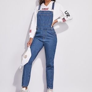 Denim Overalls